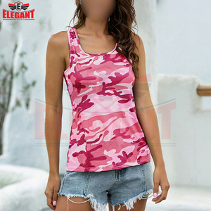 Bon Fournisseur de Débardeurs Ajustés Sans Manches pour l'Été, Impression Personnalisée, Fabricant de Vêtements OEM ODM à Marque Privée, Débardeur Femme - Product Image 5