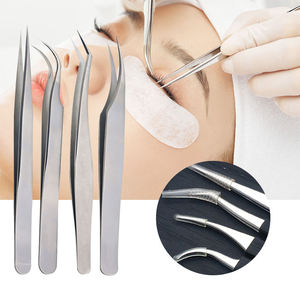 Pinzas para extensión de pestañas, herramienta profesional para extensión de pestañas para colocación precisa y separación de pestañas - Product Image 2