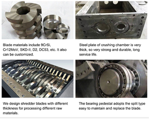 <strong>Scrap</strong> Car Bumper Shredder Stainless Steel Processing Aluminum Processing Automatic Industrial Iron Pipe <strong>Scrap</strong> Metal Shredder - Product Image 5