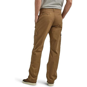 กางเกงคาร์โก้ผู้ชายทรงหลวมแบบยืดได้ กางเกงทำงานและลำลองแบบมีกระเป๋าหลายช่องที่สวมใส่สบาย ผ้าที่ยืดหยุ่นได้สำหรับกิจกรรมกลางแจ้ง - Product Image 3