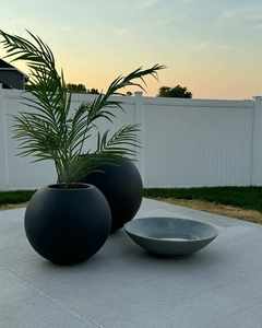 Grand pot de fleurs moderne en fibre de verre FRP pour jardin, patio, intérieur, extérieur, pépinière, zones d'exposition - Product Image 5