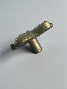 Perilla de pulpo de hierro, acabado de latón antiguo, tirador de cajón náutico decorativo, tirador de armario, herrajes para muebles marinos Vintage - Product Image 3