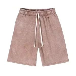 <b>Drop</b> Shoulder <b>Acid</b> Wash Short Set Olive Green Urban Wear Relaxed Fit Cotton <b>Acid</b> Wash Wholesale Custom Co-ord Set <b>Drop</b> Shoulder - Product Image 3