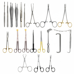 Ensemble d'instruments chirurgicaux pour abdominoplastie 23 pièces - Kit scalpel, ciseaux, pinces - Product Image 1