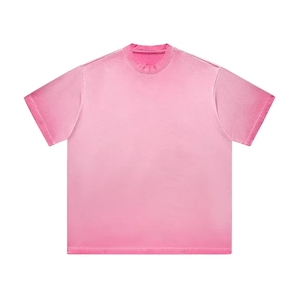 เสื้อยืดลำลองทรงเข้ารูปสำหรับผู้ชาย ผ้าโพลีเอสเตอร์ผสมคอตตอน คอทรงกลม แขนสั้น ล้างสีแบบ Stonewashed มีหลายขนาดให้เลือก - Product Image 5