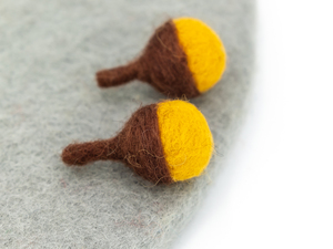 Adornos de Fieltro Hechos a Mano al por Mayor con Forma de Bollo para Árbol de Navidad Infantil, Bandeja de Otoño y Decoración de Acción de Gracias - Product Image 3