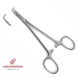 Pinzas Pennington para Tejidos, 12 mm de Ancho, Instrumento Quirúrgico de Acero Inoxidable, Pinza Atraumática, Herramienta Médica - Product Image 4