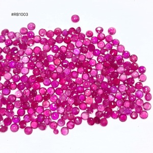 ทับทิมธรรมชาติ 100% คุณภาพเยี่ยมจากโมซัมบิก รูปทรงกลม ขนาด 2.75 มม. (ล็อต) น้ำหนัก 35.07 กะรัต พลอยหลวม สีสม่ำเสมอ สำหรับทำเครื่องประดับตามสั่ง - Product Image 3