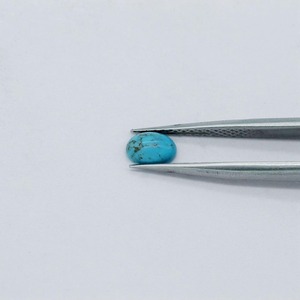 Listo para enviar: Cabujones de turquesa natural de 4x6 mm con matriz de telaraña negra, piedras sueltas a granel para diseño. - Product Image 5