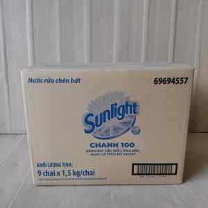Liquide vaisselle Sunlight au citron 1,5L, écologique, parfum citron vert, avec un ingrédient actif élevé pour une utilisation en cuisine - Product Image 5