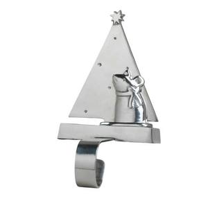 Black Coated Tree Shape Xmas <b>Stocking</b> <b>Holder</b> For Home Fireplace Top Decoration Use Christmas <b>Stocking</b> <b>Holder</b> Hook - Product Image 5