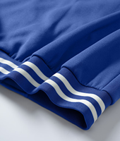 Men's Customized Hoodie Set Sporty Track Suit Winter 100% Cotton Fleece Customized Colors Patchwork Design