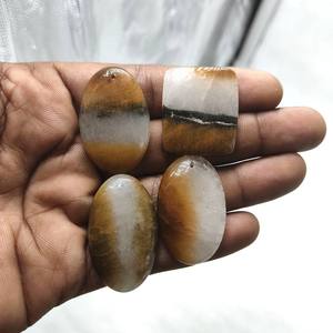Wholesale Hot Selling Stunning Copper Rutile Quartz A One Quality 100%Natural Red Rutile Quartz Cabochon Loose Gemstone Jewelry - Product Image 3