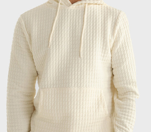 Sweat-shirt à capuche pour homme de qualité supérieure, personnalisé OEM, en mélange de coton, pull-over uni, sweat-shirt d'hiver respirant de qualité supérieure - Product Image 1