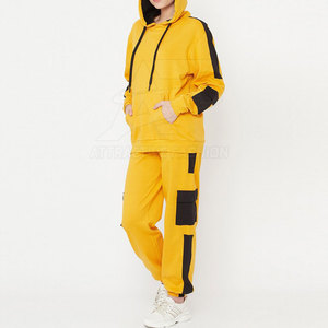 Conjunto Deportivo Holgado de Algodón Suave para Mujer, Material Transpirable y Ligero, Ropa Elegante - Product Image 2