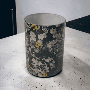 Custom Graphic Design clear Glass Votive Centerpiece Home <b>Decor</b> Luxury Latest Wedding Home Decoration Empty Candle Jars Vessels - Product Image 5