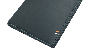 Castello Top Quality Cowhide Soft Leather RFID Long <b>Wallet</b> Men's Women's Black Dark Brown - Product Image 3