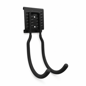 Garage Hook Organizer Dual Arm Wall Mount Hook Rail System Steel Storage Hook for Hose <b>Cable</b> Ladder Tool Holder Rack GAPHKS001 - Product Image 1