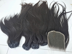 Venta al por mayor de fábrica en Vietnam: cabello vietnamita ondulado, liso y de bebé para niños, de proveedores vietnamitas. - Product Image 4