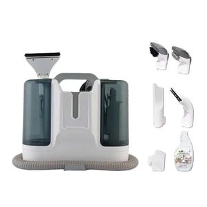 Limpiador de Alfombras Portátil de 400W-12KPa con 6 Cepillos para Sofás, Cortinas, Alfombras, Autos - Potente Limpiador de Manchas de 120V - Product Image 1