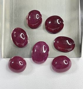 Wholesale Price 100% Natural <b>Ruby</b> Cabochon Pinkish Red 418.15 Carat Oval Shape Heat-Treated Loose Gemstone for Jewelry Making - Product Image 4