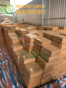 Eco2go Vietnam Low EC Coco Peat <b>Block</b> - 100% Natural Coconut <b>Coir</b> Coco Peat Biodegradable <b>Block</b> - Product Image 3