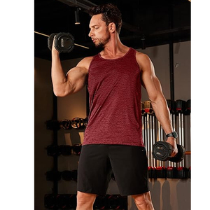 Workout Wear Custom Made Tank Top For Men Gym Clothing Men Tank Top Breathable Men Tank Top uploaded by Dress Sports - Product Image 2