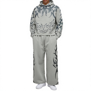 Conjunto Deportivo Profesional para Hombre, Estilo Duradero, Pantalones Deportivos Estampados, Cómodos, Transpirables, para Entrenamiento - Product Image 1