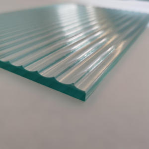 Lámina de Vidrio Acanalado Premium de 10 mm de Grosor, Forma Rectangular/Arqueada para Puertas Corredizas, Mamparas de Ducha y Aplicaciones en Muebles - Product Image 2