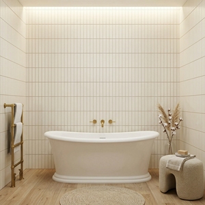 Baignoire autoportante FW-3305-Morden en acrylique pour salle de bain - Product Image 4