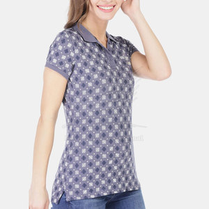T-shirt pour femme de haute qualité, couleur personnalisée, décontracté, léger, 100% coton, respirant, manches courtes - Product Image 2