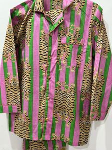 Pyjama de nuit à col en V pour femme, respirant, tenue d'intérieur, vente en gros, motif floral, robe de nuit pour femme, vêtements de nuit - Product Image 4
