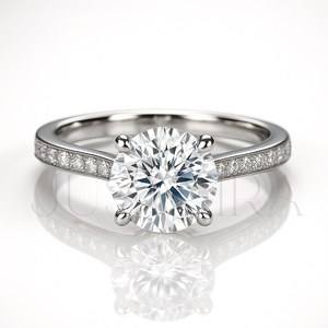 Bague en diamant ovale de qualité export, idéale pour le quotidien, le bureau et un style élégant. Prix compétitif. - Product Image 3