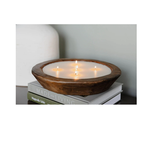 Elegante Recipiente Rústico de Madera para Velas, para el Hogar, Bodas, Fiestas, Decoración Rústica, Contenedor para Velas en Mesa, Restaurantes y Cafeterías - Product Image 3