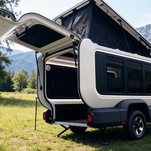 Autocaravana Personalizable, Remolque para Campamento, Caravana Móvil, Unidad de Viaje con Cocina, Baño y Espacio para Dormir, para Uso en Viajes - Product Image 5
