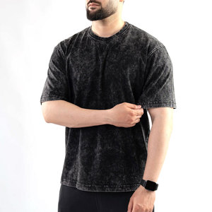 Camisetas de Hombre con Lavado Ácido, Corte Regular, Nuevo Estilo, 100% de Alta Calidad, Ropa Casual - Product Image 2