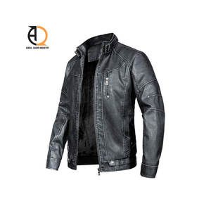 100% Genuine Leather <b>Jacket</b> Custom Loose Fashion Mens Leather <b>Jacket</b> High Quality Cheap Price - Product Image 6