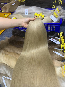 Extensiones de Cabello Vietnamita 100% Virgen, Rubias, en Paquetes, Todos los Tamaños de 12 a 32 Pulgadas, Super Double Drawn, Estilo Liso - Product Image 2