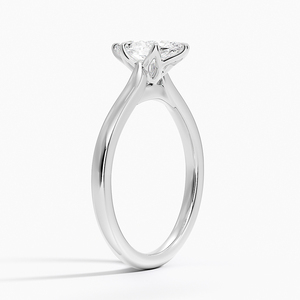 Anillo BOJ 036 con Corte Marquise, Plata 925, Elodie Cathedral, Bañado en Rodio, Anillo de Boda con Moissanita de 2ct, Color D, VVS1, Certificado GRA, Precio Bajo - Product Image 2