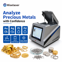 Máquina de Prueba de Oro Riselaser XRF, Analizador de Pureza de Oro, Analizador de Metales Preciosos para Joyería, Oro, Plata, Platino