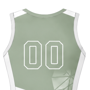 Manufacturer <b>Sage</b> Green Football Jersey Sleeveless Sports Uniform Team Training Wear Custom Apparel Performance Clothing - Product Image 4