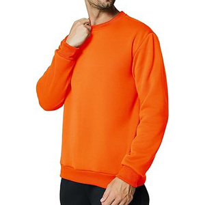Men's Performance Fit Athletic Pullover Sweatshirt 100% Cotton Stretchable <b>Fabric</b> for Winter Sports Gym Fitness Outdoor Training - Product Image 4