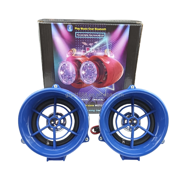 Suitable for Motocross Modified Audio Speaker Bluetooth Remote Control Usb Radio Motorcycle Mp3 Player