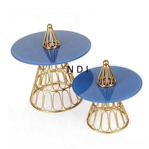 Nuevo Soporte para Cupcakes Personalizado de Aluminio con Acabado en Polvo Negro para Uso en Recepciones Reales - Product Image 4