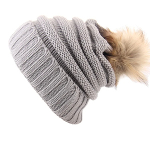 Women Acrylic Knitted Beanies <b>Hats</b> Custom Unisex Warm Beanies Winter <b>Hats</b> - Product Image 4