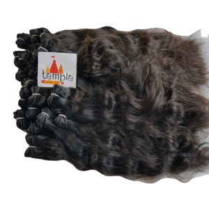 Procesamiento 100% sin procesar, paquete vietnamita, cutícula alineada, máquina cruda, doble trama, cabello tejido de onda profunda, cabello humano - Product Image 6