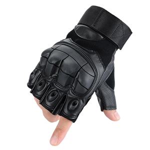 Doigt complet Gants Tactiques Paintball Tir PU Cuir Écran Tactile En Caoutchouc Équipement De Protection Femmes Hommes - Product Image 5