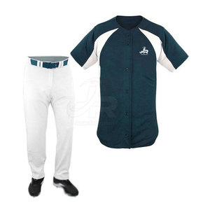 Uniforme de Béisbol para Hombre Más Vendido, Diseño de Logotipo Personalizado, Uniforme de Béisbol de Color Sólido para Equipos - Product Image 2