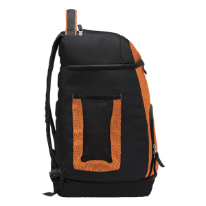 Sac à dos de basketball personnalisé avec logo d'équipe et numéro, poche pour ballon, léger, pour entraînement des jeunes, usage quotidien, capacité 30-40L, haute qualité, sport - Product Image 4