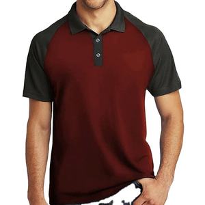 Chemise classique unie pour homme à manches courtes, col golf, vêtements de sport décontractés en polyester/coton pour homme - Product Image 4